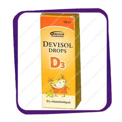 ☝ Devisol Drops D3 10 ml (Девисол Дропс Д3) | Витамины | Купить в Санкт ...